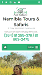 Mobile Screenshot of nali-safaris.com