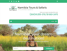Tablet Screenshot of nali-safaris.com